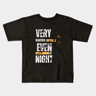 VERY BEAUTIFUL EVEN AT NIGHT NICE T-SHIRT FOR THIS SUMMER Kids T-Shirt